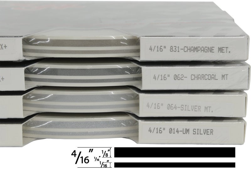 Universal TFX 0004064 - Auto Customizing Dual Pinstripe - 4/16" x 150' (1/8â€ Stripe, 1/16" Gap, Then 1/16â€ Stripe) - 064-Silver Metallic - Image 4